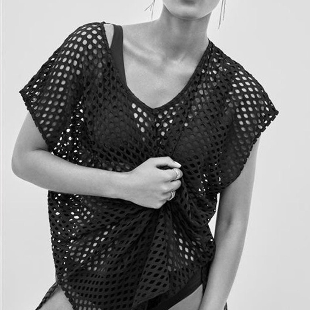 NWT Sea Level Swim Australia Mesh Swim Cover Up